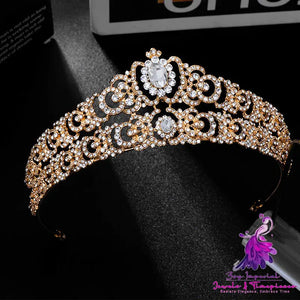 Bridal Alloy Double Layer Headband