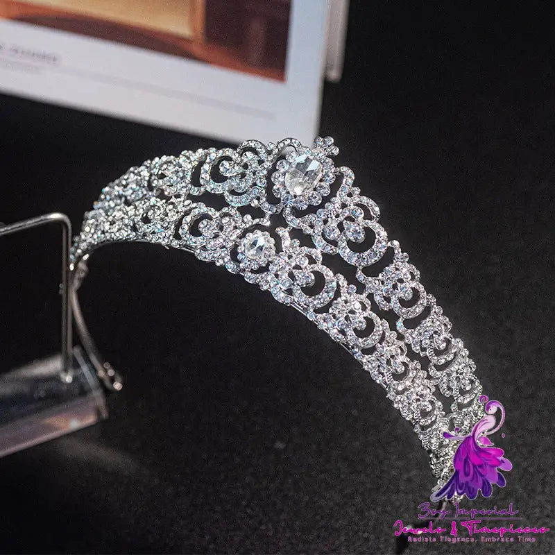 Bridal Alloy Double Layer Headband