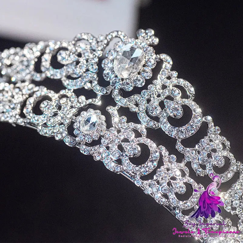 Bridal Alloy Double Layer Headband