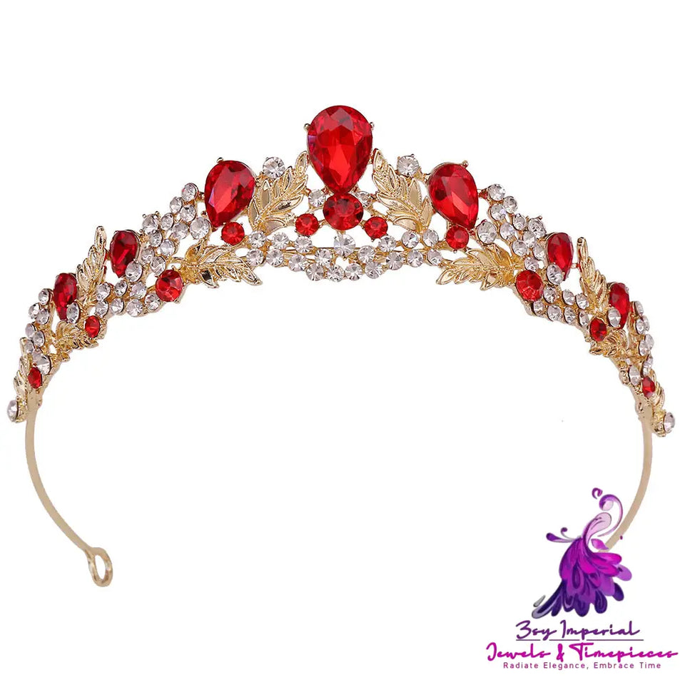 Alloy Rhinestone Bridal Headdress