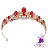 Alloy Rhinestone Bridal Headdress