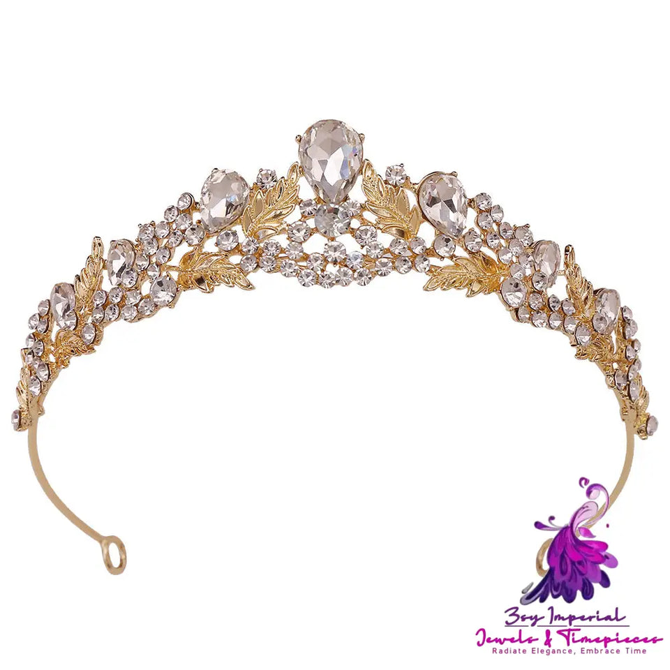 Alloy Rhinestone Bridal Headdress