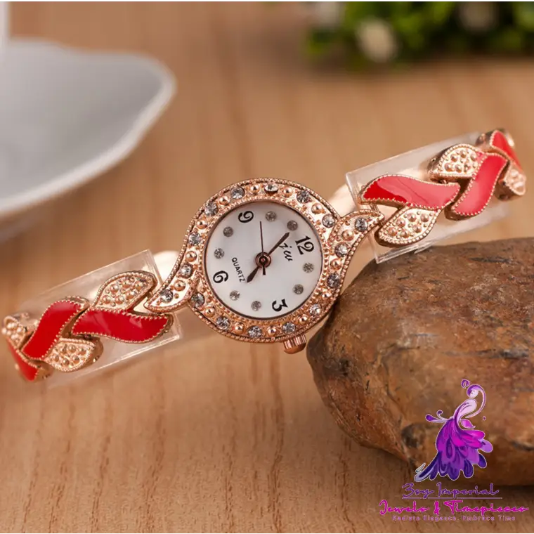 Colorful Alloy Quartz Watch