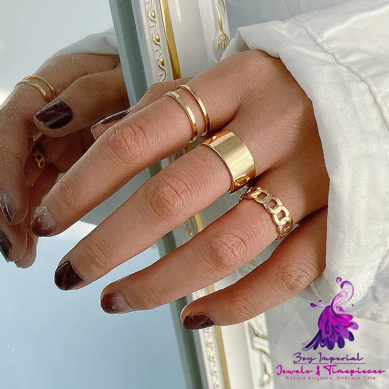 Geometric Joint Ring Set