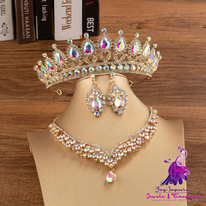 Fashion Alloy Diamond Bridal Crown