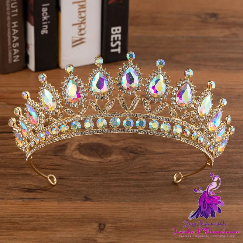 Fashion Alloy Diamond Bridal Crown