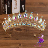 Fashion Alloy Diamond Bridal Crown