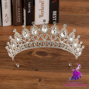 Fashion Alloy Diamond Bridal Crown