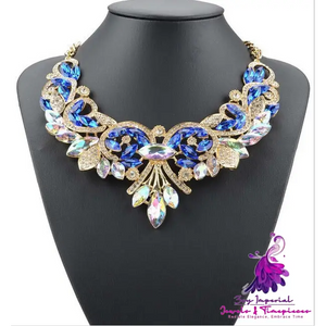 Flower Diamond Necklace