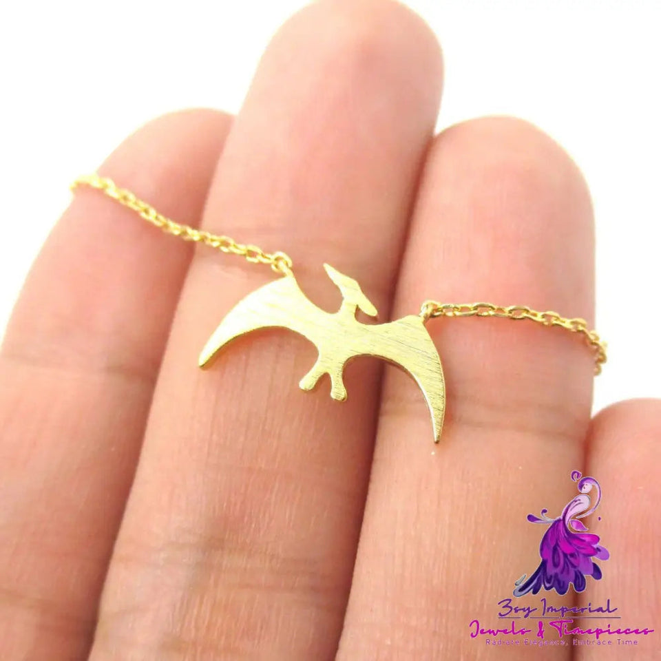 Alloy Dinosaur Pendant Clavicle Chain