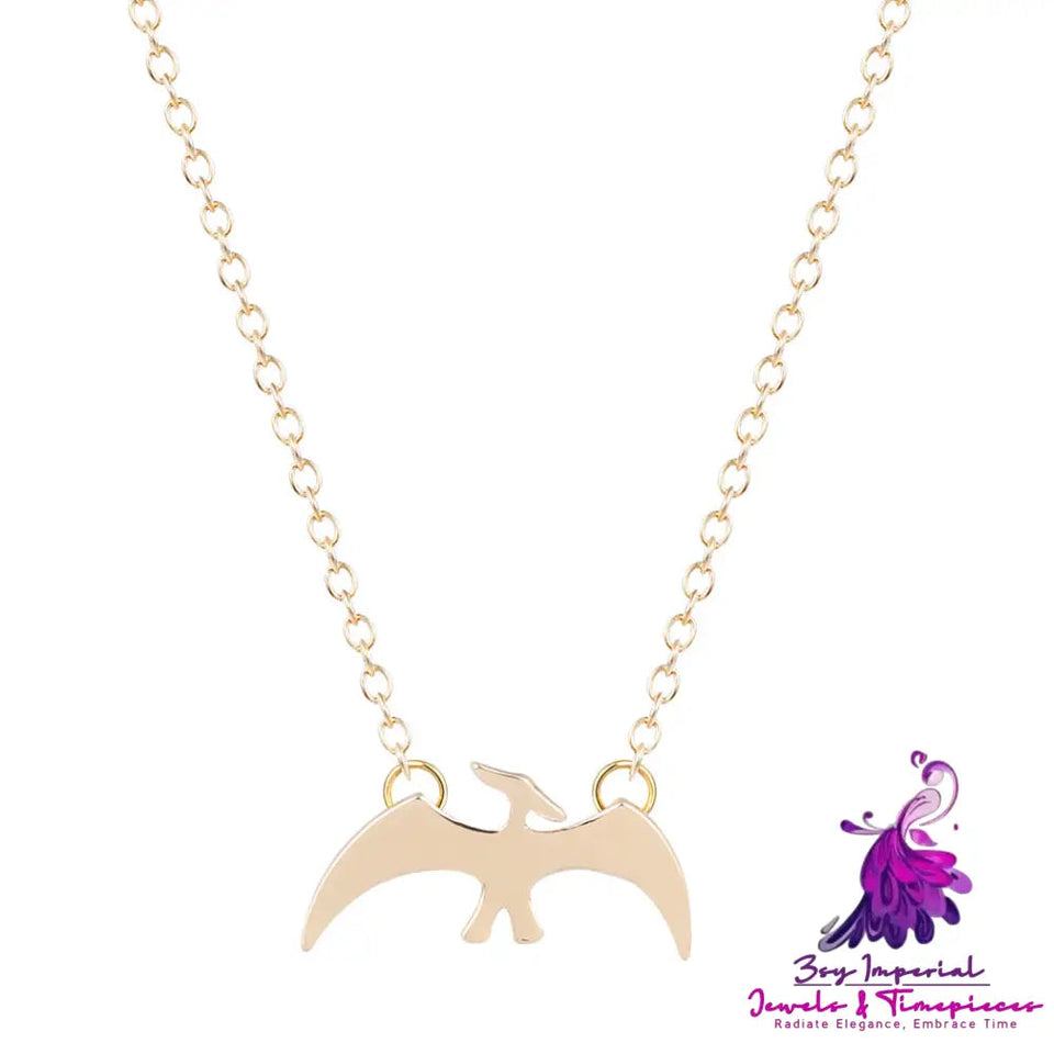 Alloy Dinosaur Pendant Clavicle Chain