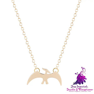 Alloy Dinosaur Pendant Clavicle Chain