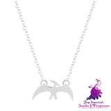 Alloy Dinosaur Pendant Clavicle Chain