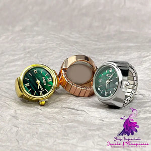 Unisex Alloy Finger Watch