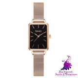 Fashion Ladies Alloy Mesh Strap Watch