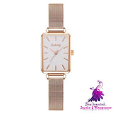 Fashion Ladies Alloy Mesh Strap Watch