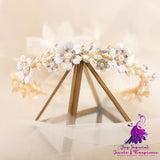 Wedding Crown Alloy Pearl Rhinestone