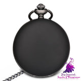 Retro Alloy Quartz Pocket Watch