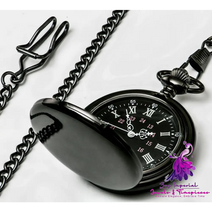 Retro Alloy Quartz Pocket Watch