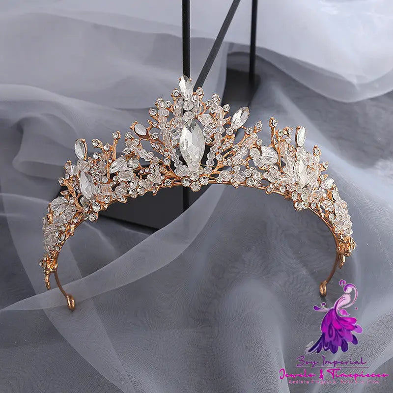 Hand-beaded Bridal Alloy Tiara