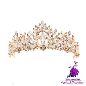 Hand-beaded Bridal Alloy Tiara