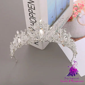 Hand-beaded Bridal Alloy Tiara