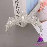 Hand-beaded Bridal Alloy Tiara