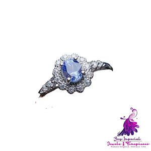 Tanzanite Sterling Silver Ring