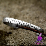 Fashion Stainless Steel Alphabet Bracelet