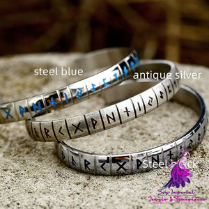 Fashion Stainless Steel Alphabet Bracelet