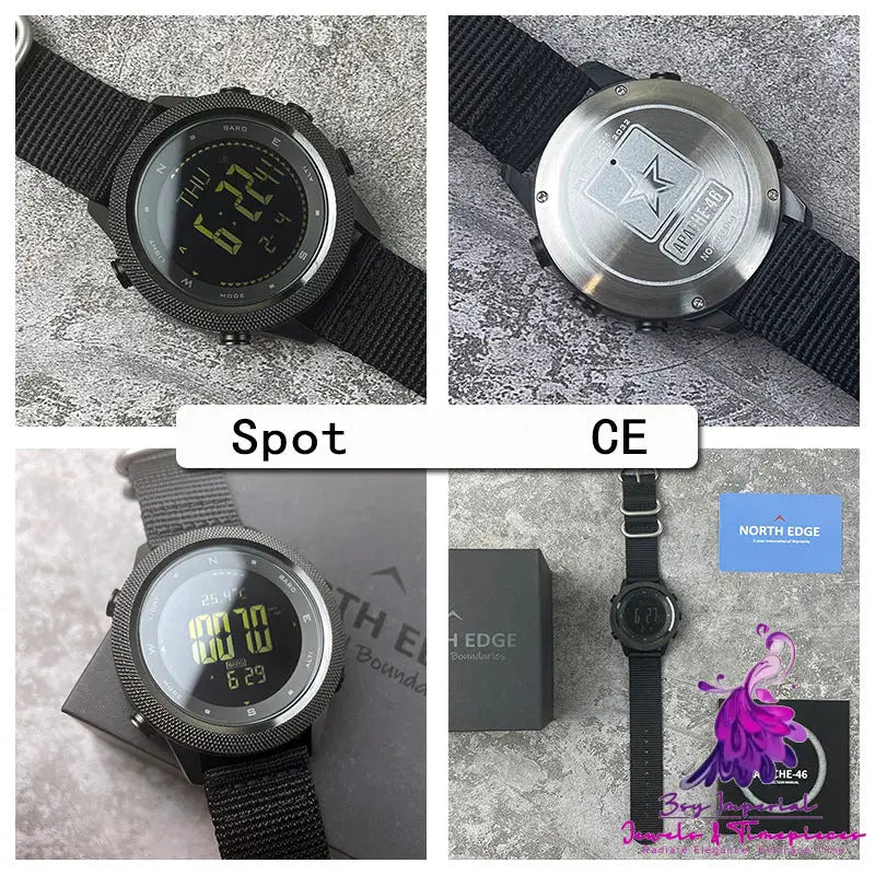 Sports Digital Waterproof Altimeter Watch