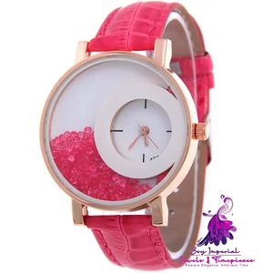 Hot Fashion Quartz Watches with Full Drilling