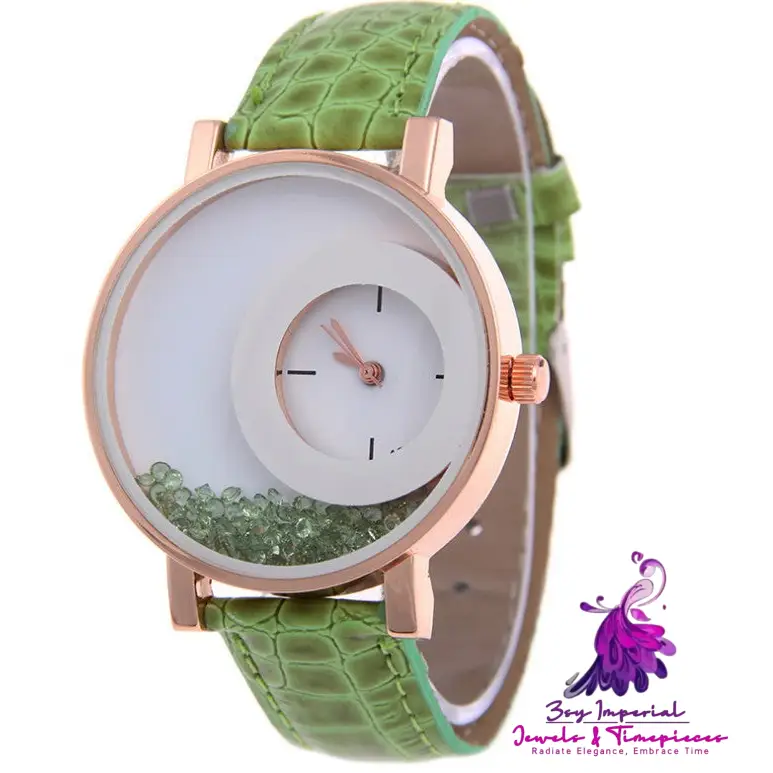 Hot Fashion Quartz Watches with Full Drilling