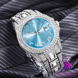 Hip Hop Diamond Business Men’s Quartz Watch