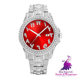 Hip Hop Diamond Business Men’s Quartz Watch