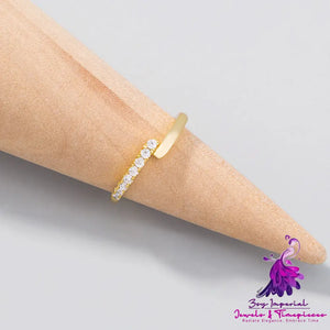 Cross-border Simple Shiny Ring for Index Finger