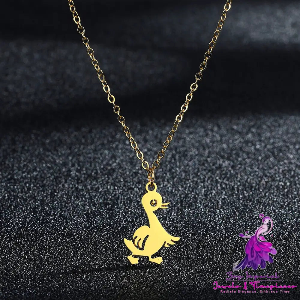 Cute Little Duck Necklace