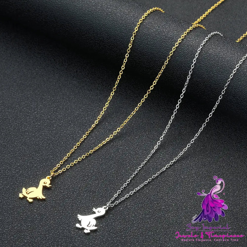 Cute Little Duck Necklace