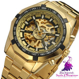 European Fashion Automatic Mechanical Watches