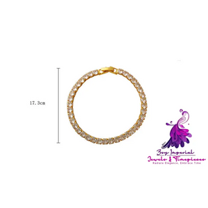 Trendy Style Zircon Copper Bracelet