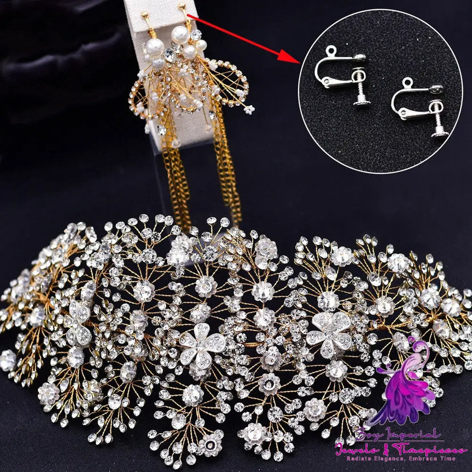 Rhinestone Handmade Wedding Accessories