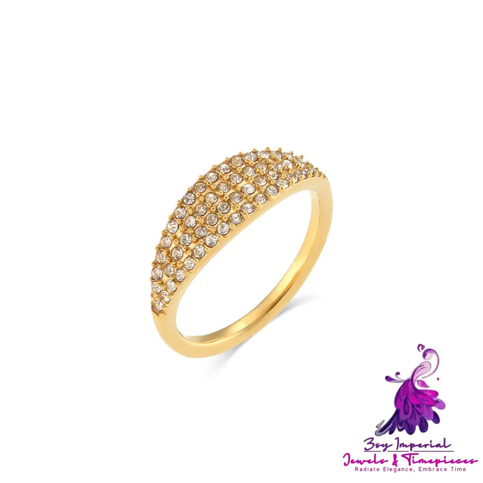 Popular Starry Zircon Ring