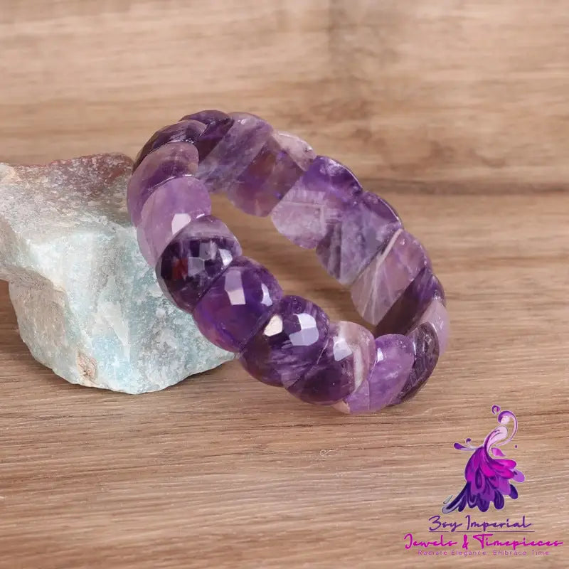 Dog Tooth Amethyst Bracelet