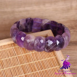 Dog Tooth Amethyst Bracelet