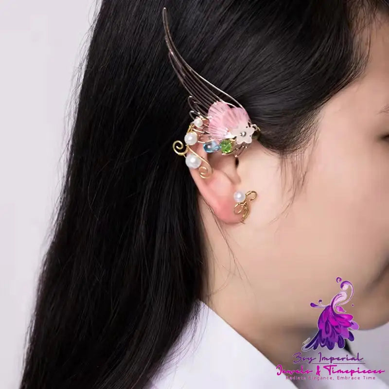 Ancient Style Hanging Tassel Ear Clip