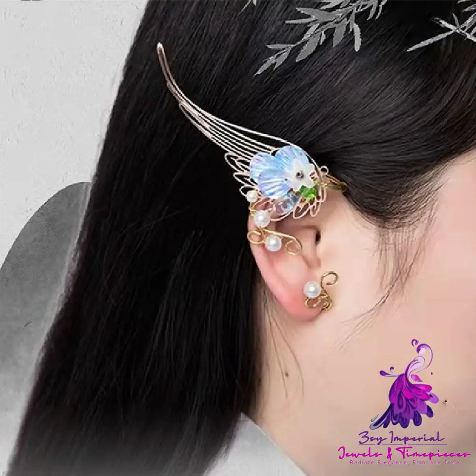 Ancient Style Hanging Tassel Ear Clip