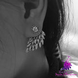 Crystal Angel Wings Earrings for Women