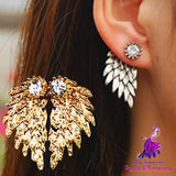 Crystal Angel Wings Earrings for Women