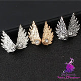 Crystal Angel Wings Earrings for Women