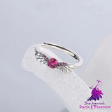 Angel’s Wing Sterling Silver Ring